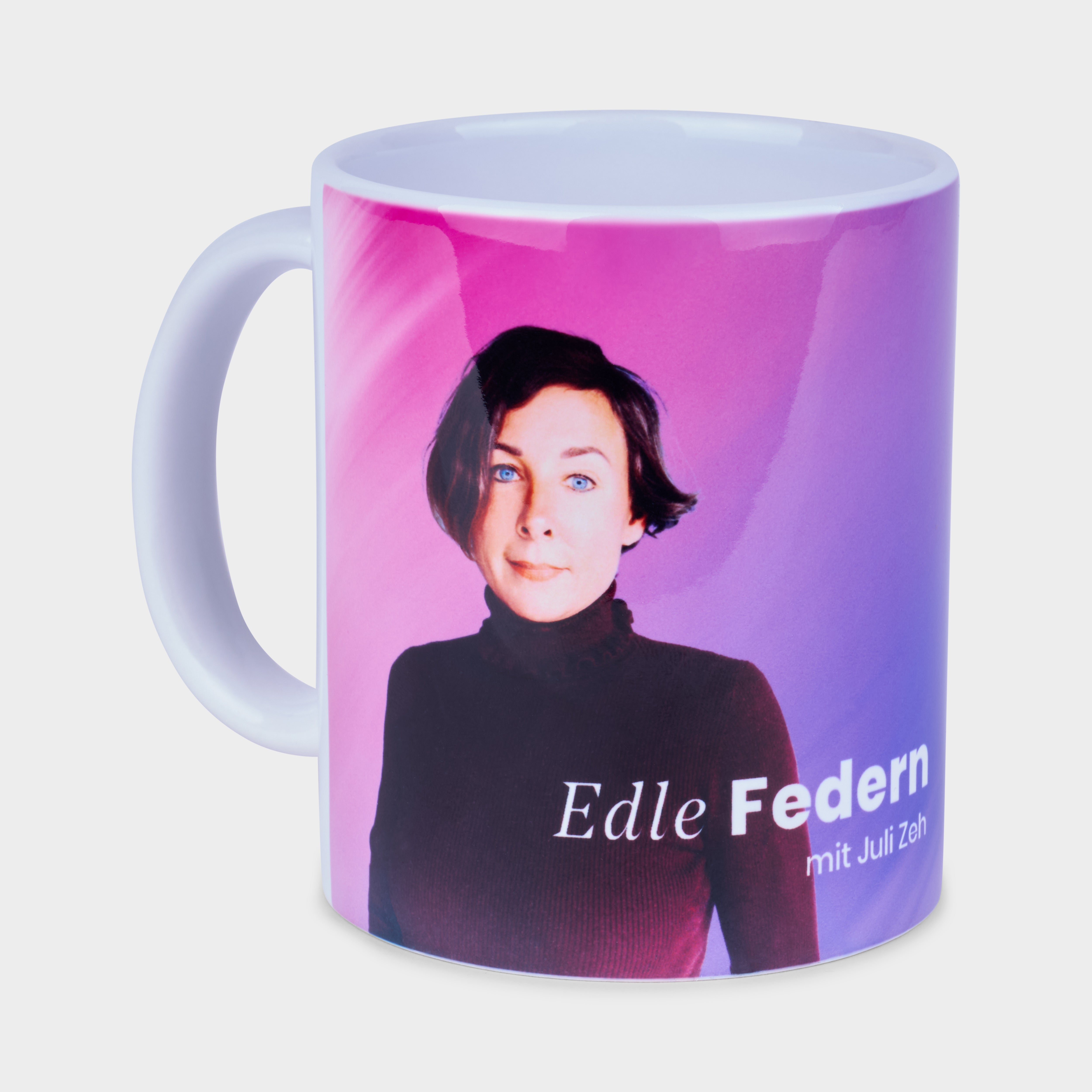 "Edle Federn Tasse