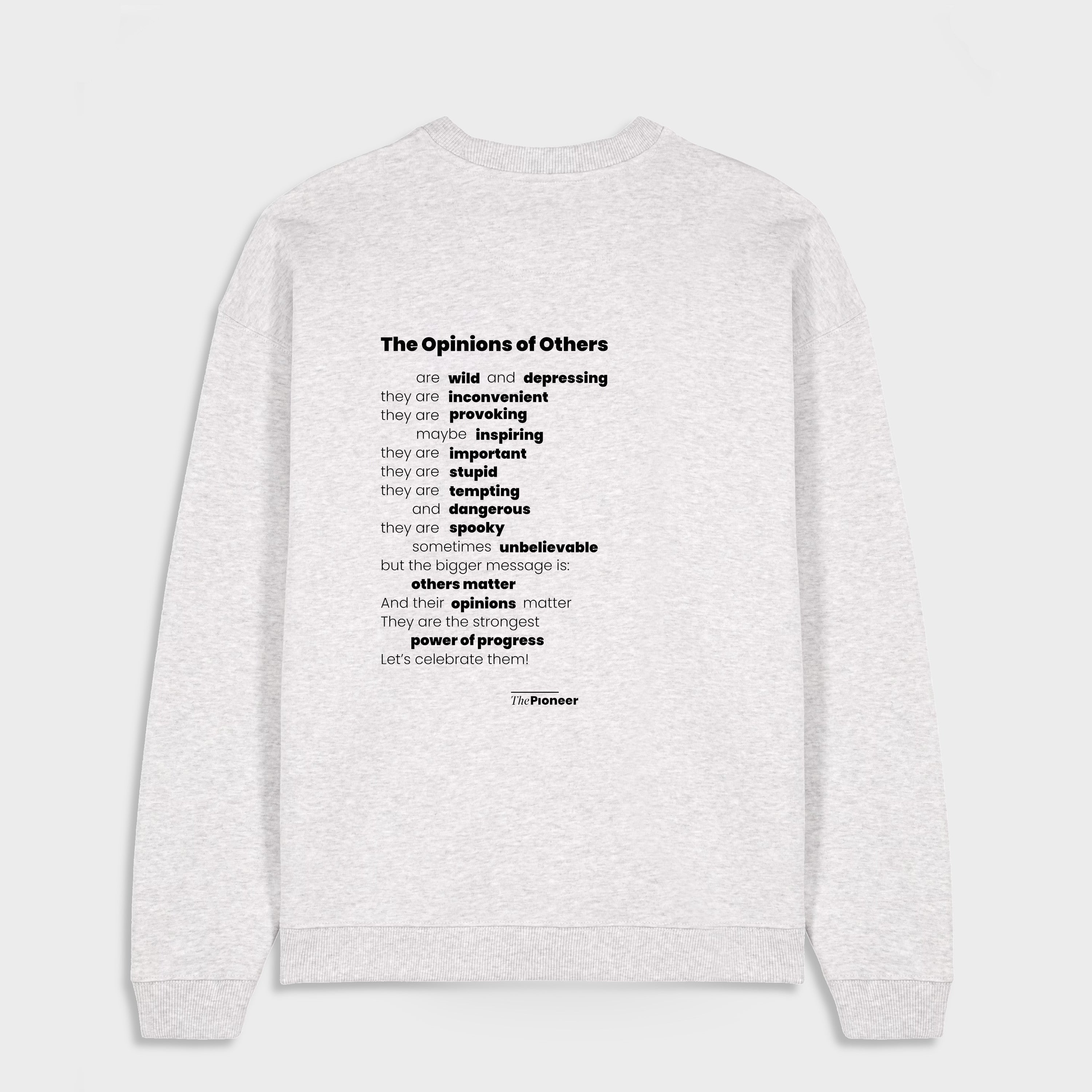 Sweatshirt Opinions of Others