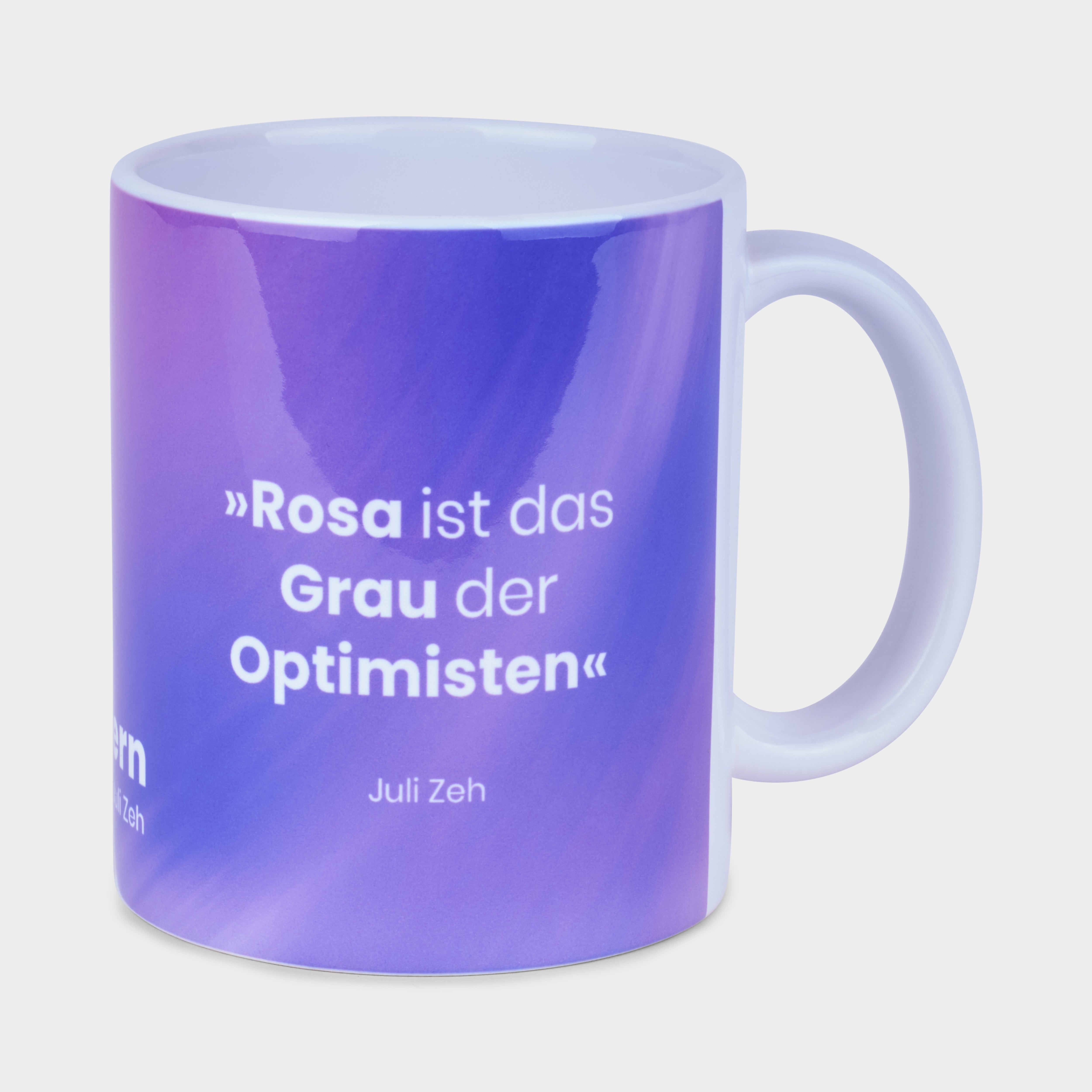 "Edle Federn Tasse