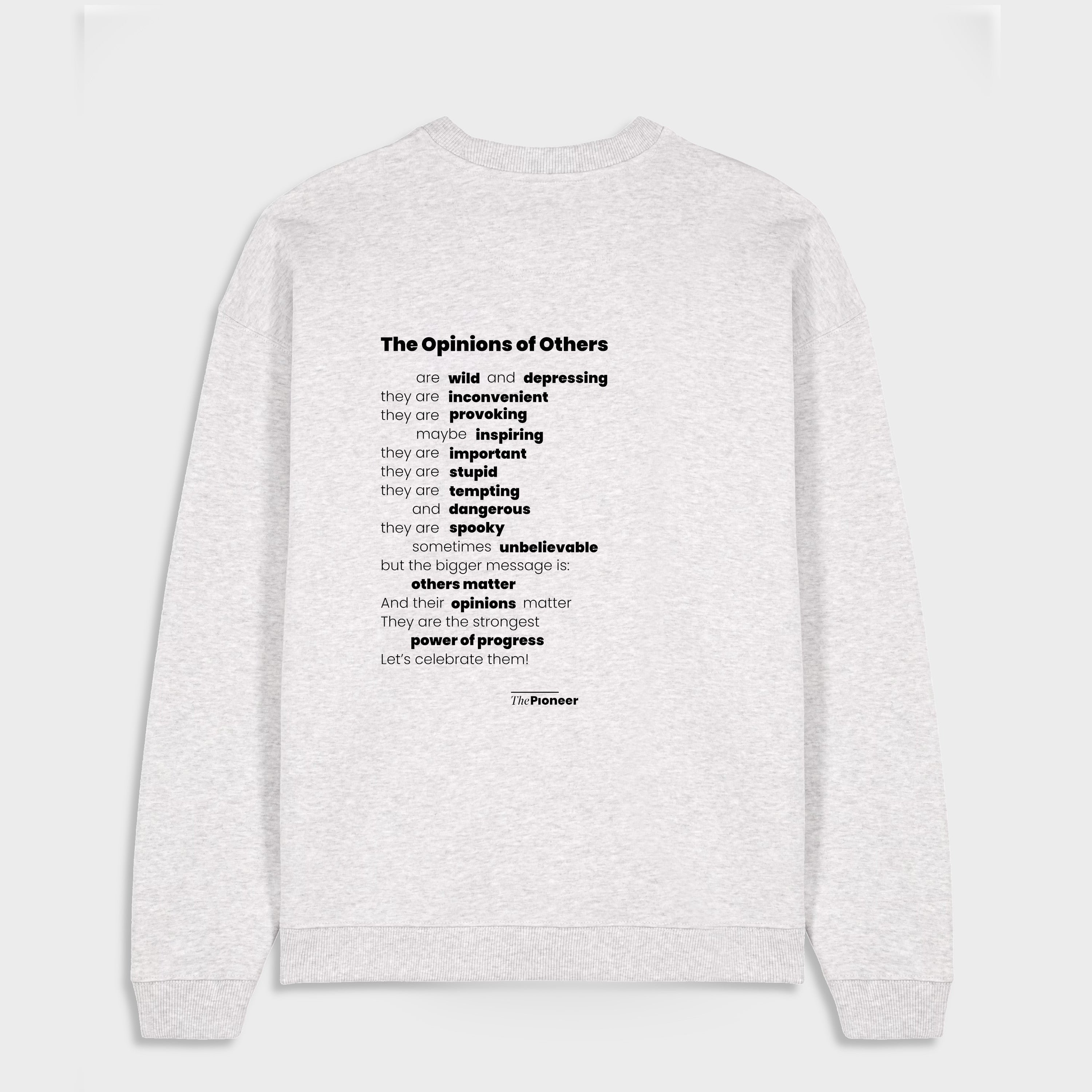 Sweatshirt Opinions of Others